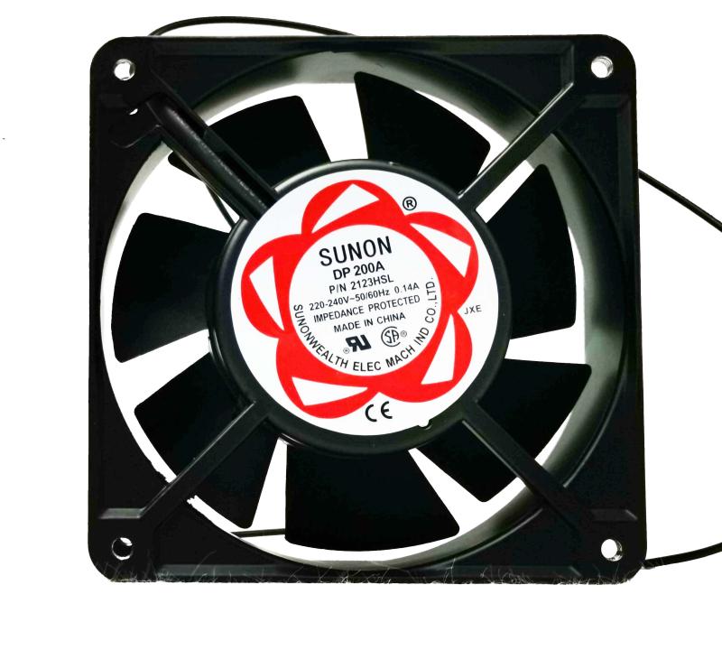 Full new quasi DP200A P N 2123HSL 1238 220V oily bearing heat dissipation fan 12CM ventilator