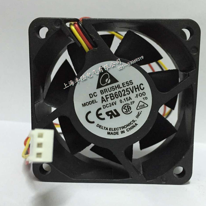 Sales Taiwan Tedda AFB6025VHC 6025 60 * 60 * 25 DC24V axial flow fan cooling fan