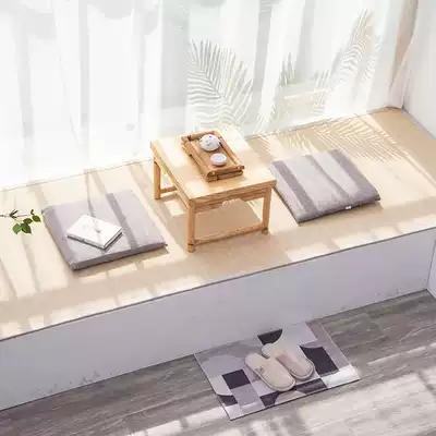 Japanese-style natural bamboo woven Living room bedroom carpet Bamboo carpet Yoga mat Carpet Bay window Tatami mat
