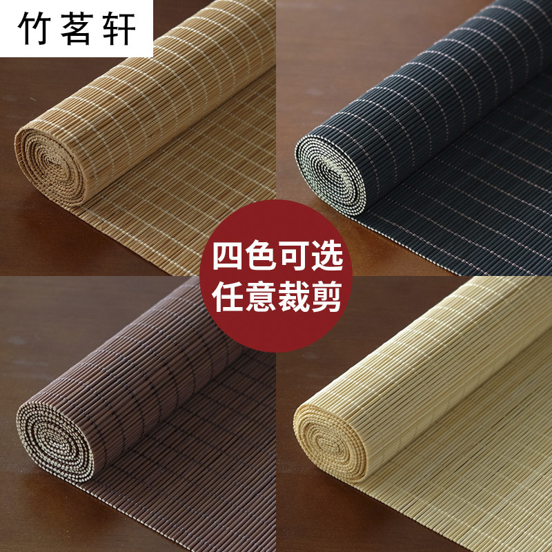 Custom bamboo curtain Semi-finished tea mat Table mat High end bamboo curtain