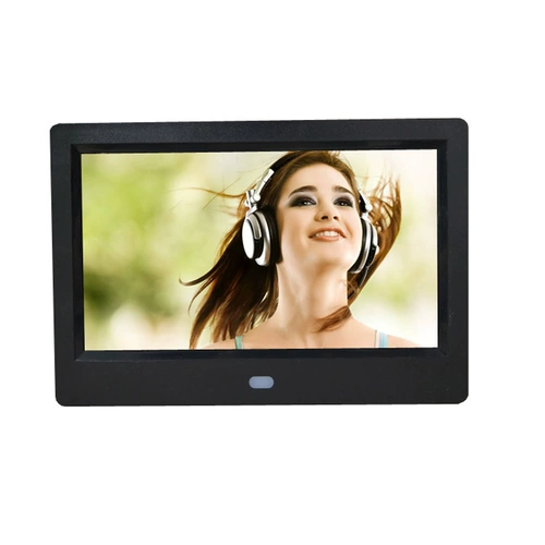 Цифровая автоматическая фоторамка, постер, музыкальный календарь, 7 дюймов