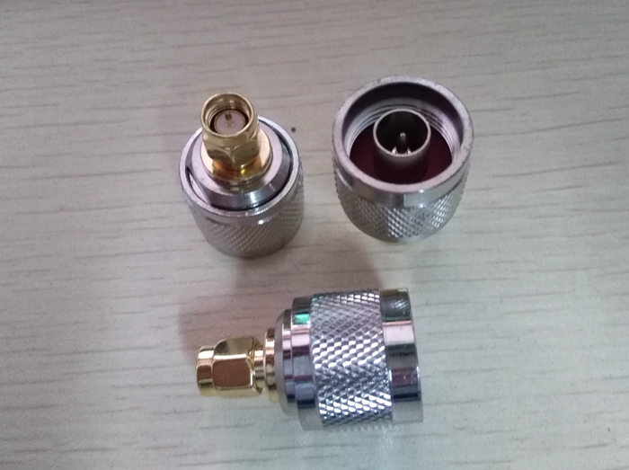 Adapter N to SMA connector N inner screw inner needle to SMA inner screw inner needle