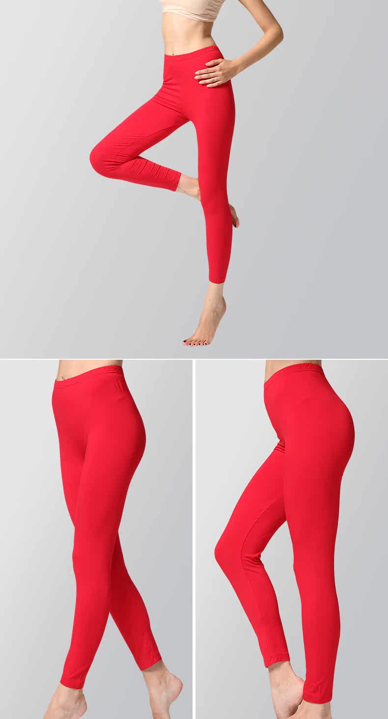 Pantalon collant Moyen-âge simple en viscose - Ref 752402 Image 18