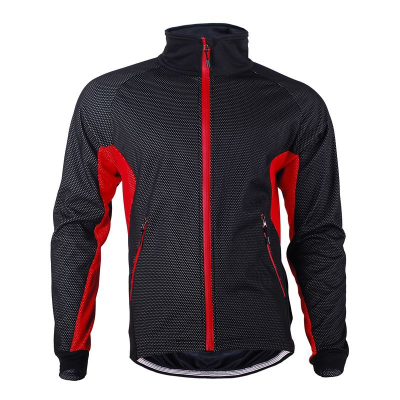 NUCKILY road car windproof sports clothing male locomotive locomotive warm and thickened grip velvet riding clothes autumn and winter