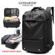 Lendaryer Business Backpack Men's Travel Vacuum Compression Bag Large Capacity Commuter Backpack Travel Computer Bag