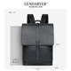Lendaryer Business Backpack Men's Casual Fashion Travel Backpack First Layer Cowhide Large Capacity Computer Bag for Men