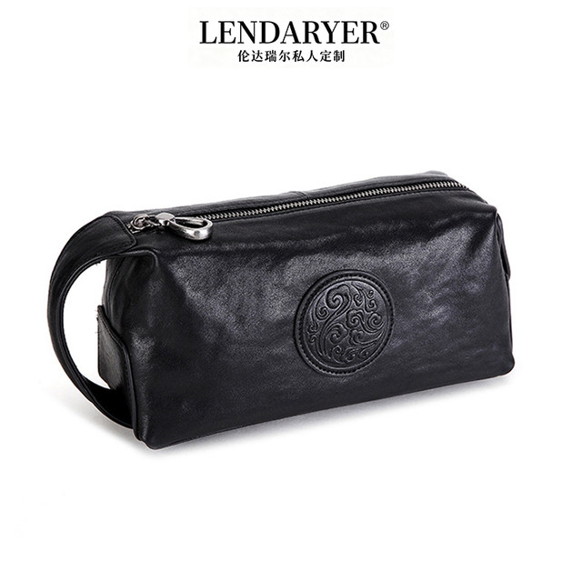 Lendaryer Clutch Bag for Men, New Style, Light Luxury, Business Fashion, Trendy Brand, Versatile, Multi-Compartment, Large Capacity Handbag
