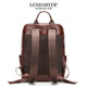 Lendaryer Business Backpack Men's New High-End First-Layer Cowhide Travel Backpack Travel Commuter Computer Bag