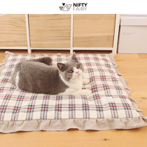  Minan NF dog mat cat mat four seasons detachable and washable waterproof net red INS wind Korean Shih Tzu small dog fighting