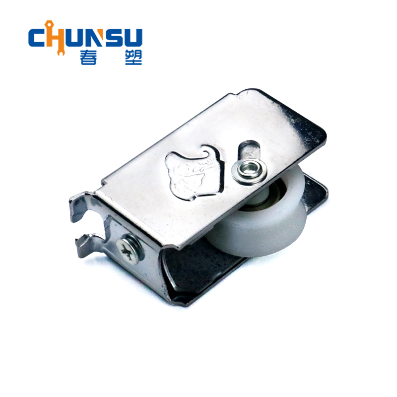 Golden Elephant 2001 Wide Gauge Single Wheels Aluminum Alloy Doors And Windows Pulleys Pan Doors And Windows Trolleys Push-and-pull Windows Track Wheels