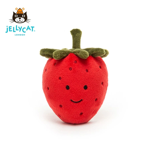Jellycat, клубника, кукла, плюшевая игрушка, Великобритания, подарок на день рождения