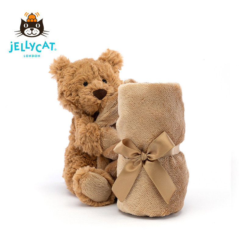 British Jellycat Barcero Bear appeasement towel baby baby soft paparazzi plush doll child gift-Taobao