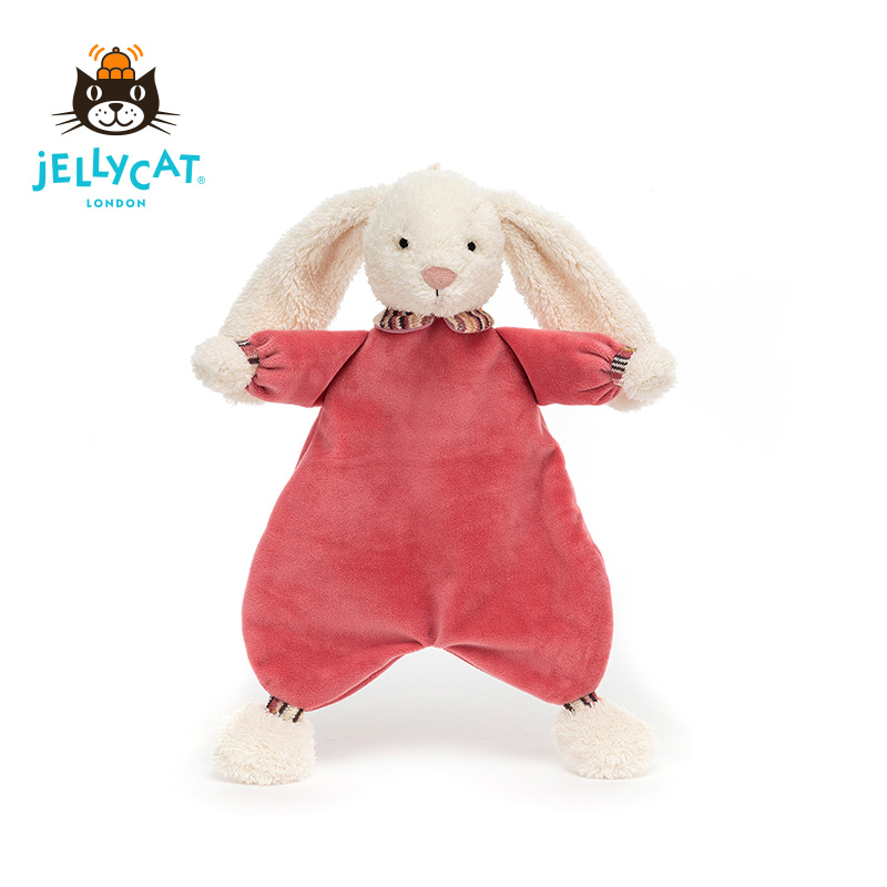 British Jellycat Lingli rabbit soothing towel baby wool suede toy cute paparazzi soft doll-Taobao