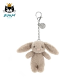 Jellycat, застенчивый плюшевый кролик, брелок, аксессуар, подвеска, Великобритания