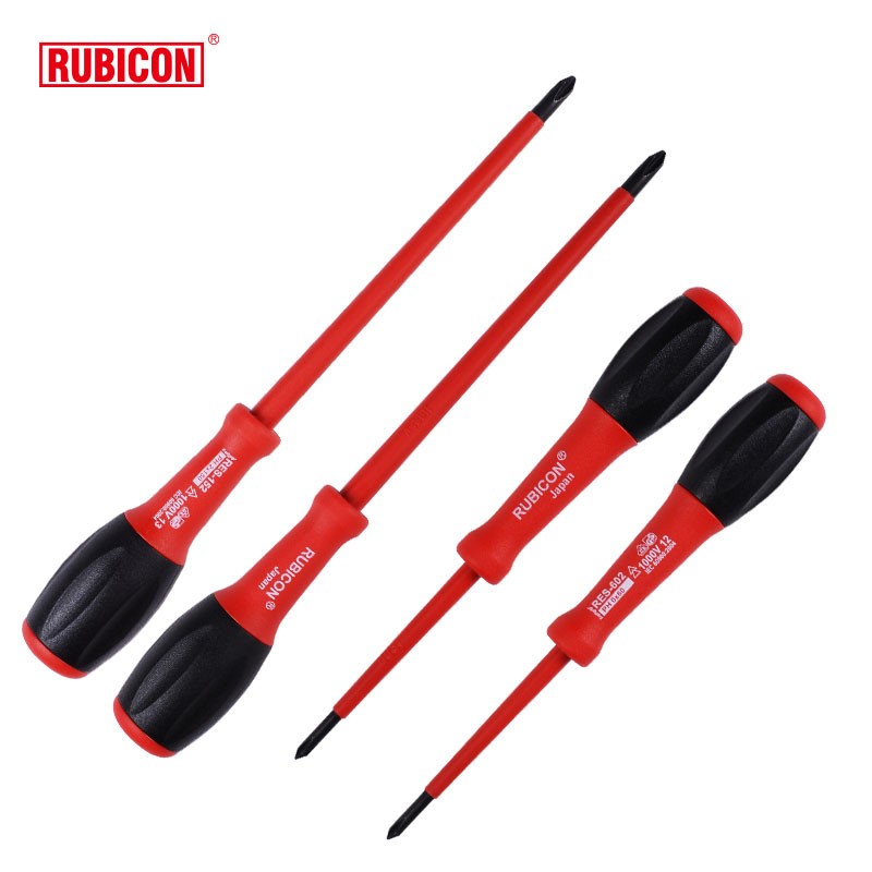 Rubicon Robin Hood Insulation Screwdriver Res-602 ~ 152 Cross Electrician High Voltage Resistant Screwdriver