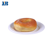 Shore treasure cake salad barbecue paper plate Disposable white paper plate 6 inches tasteless thickened 100 pcs