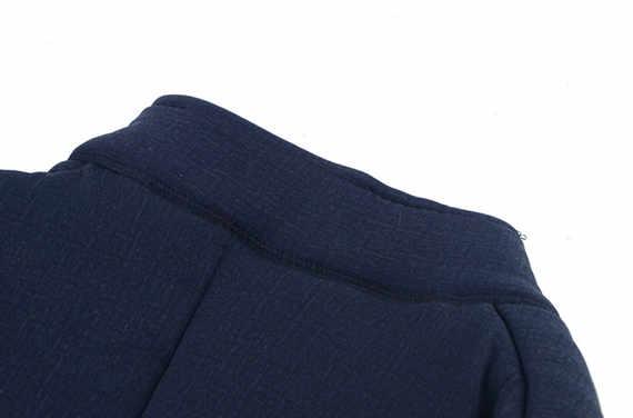 Cotton trung niên nam cộng với nhung dày lót cha mùa đông nam ấm áp cotton nam bông lạc đà áo khoác bò nam