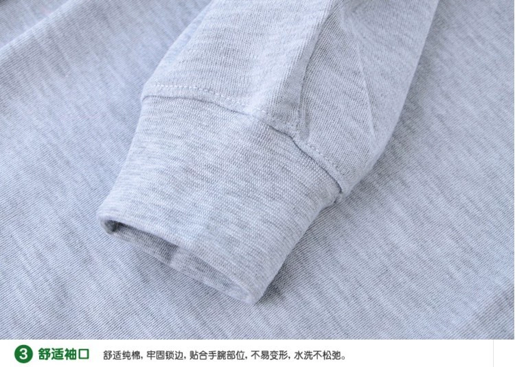 Qiuyi Qiuku nam cotton cổ áo nửa cao cổ áo bông đồ lót nhiệt trung niên bông áo len mùa thu quần áo phù hợp với