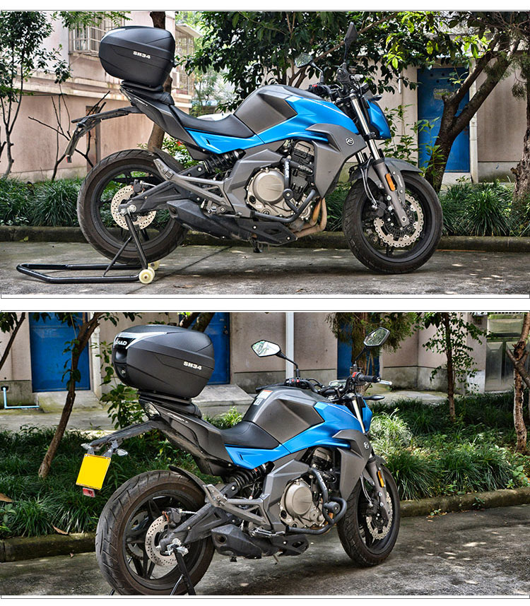 SHAD 尾箱 摩托车 Honda bẻ khóa Jiayu PCX xe tay ga điện lại hộp SH34 thùng cốp sau xe máy