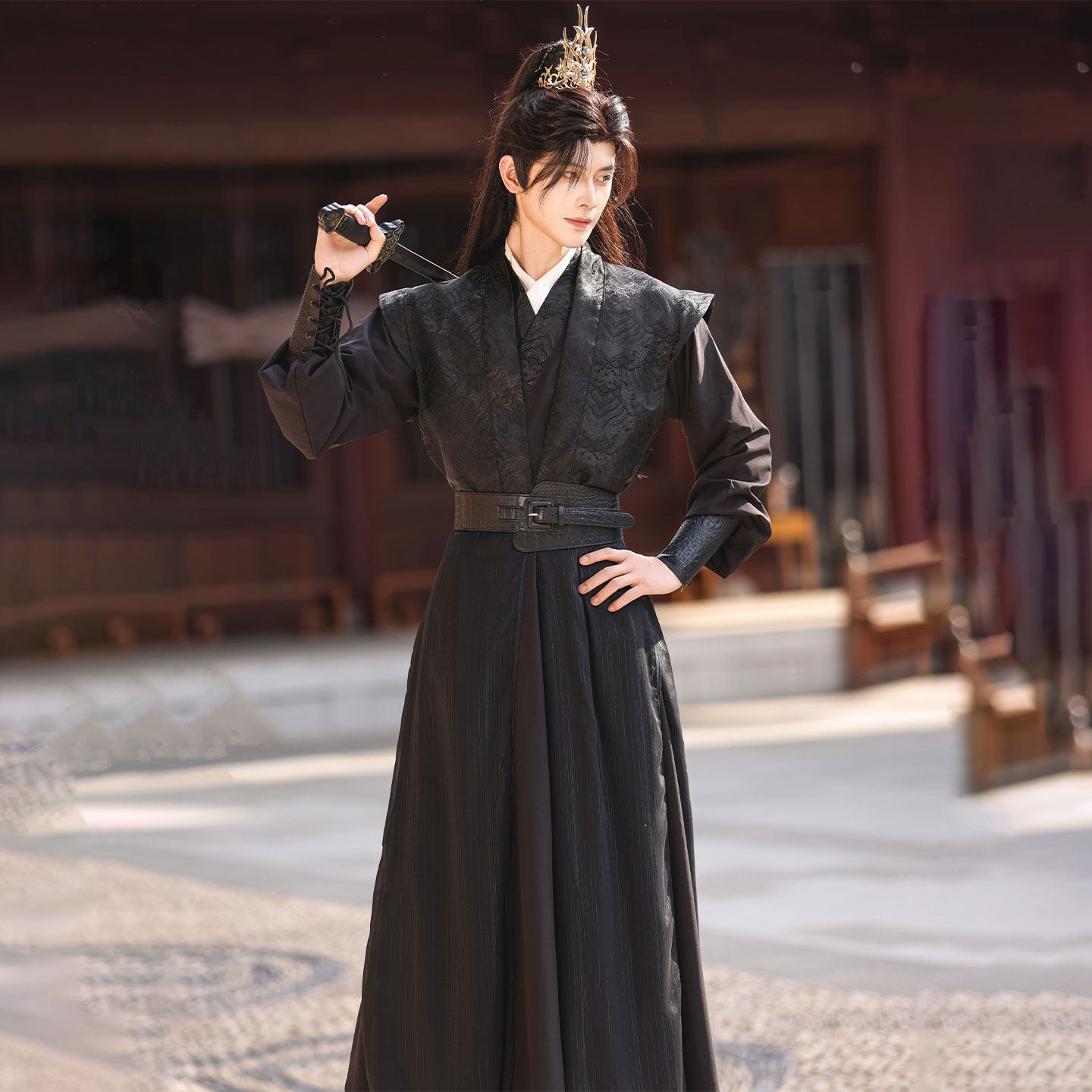 原创汉服影视服装帅气武侠古风套装,成人日常剧本杀舞蹈古装演出服,你就是下一个武林高手!-汉服-淘宝好物网