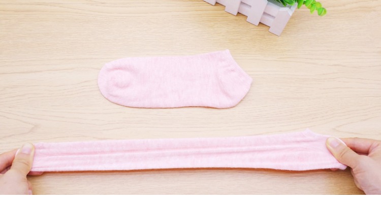 Vớ nữ mùa hè mỏng cotton vớ thấp để giúp vớ khử mùi thấm mồ hôi miệng nông vớ mùa xuân và mùa thu mùa hè tất nữ bán buôn - Bít tất nữ vớ chân