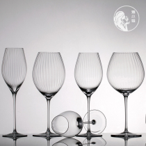 Miss Ape Anniversary red wine glass Burgundy glass Bordeaux glass Champagne glass glass glass