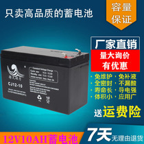 12V10AH battery large capacity audio sprayer UPS stroller fire host elevator parking lock battery