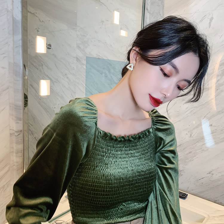 Koreanische Pendler Dreieck Tropf Öl Weiblich 2022 Internet Celebrity Temperament Einfache Earnail Ohrringe_voghion.com