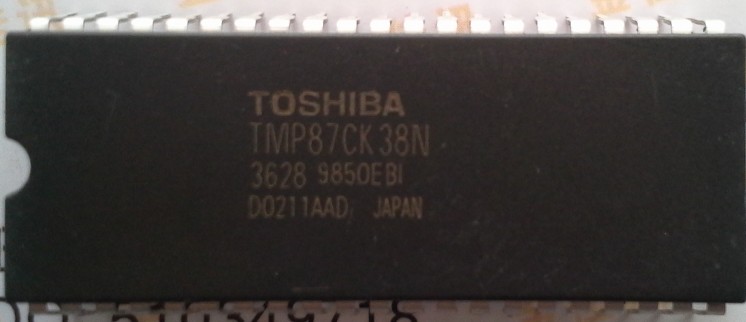 直拍就对了】TMP87CK38N-3628 电视机解码块