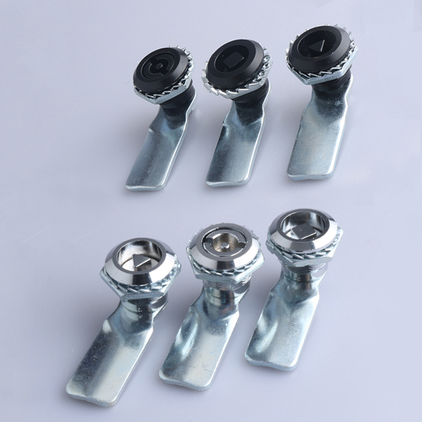MS705 cylinder lock black and white triangle lock four corner lock fire hydrant dustbin lock one-word S-shaped distribution box cabinet lock