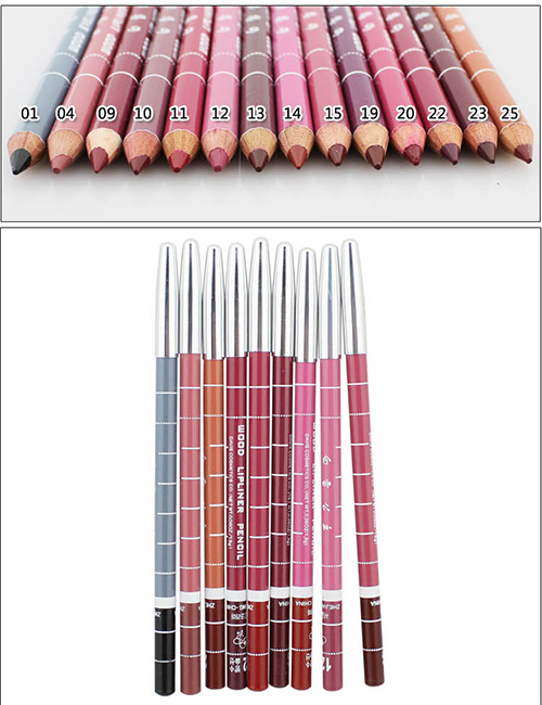 Ưu đãi đặc biệt Snow White Lip liner Lip Makeup Pink Purple Nude Lipstick Waterproof Non-Bleaching Multi-color Lipstick Makeup mamonde màu 20