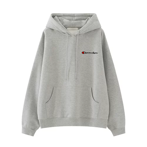 Осенняя толстовка, лонгслив для влюбленных с капюшоном, оверсайз, с вышивкой