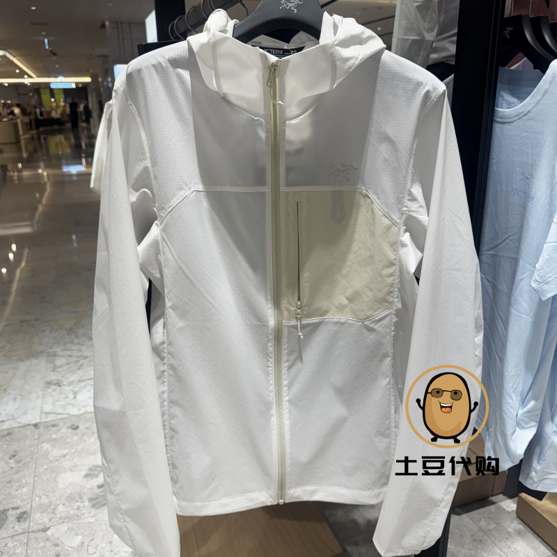Korean Brand Arc'Teryx Squamish Hoody Hooded Windproof Women's Shell Jacket