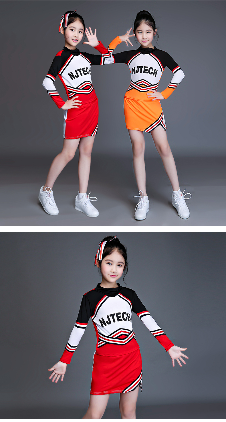 Tùy chỉnh chuyên nghiệp cheerleading cạnh tranh quần áo thể dục nhịp điệu quần áo khiêu vũ thể dục nhịp điệu ngày trẻ em cổ vũ trang phục giày khiêu vũ mới nhất