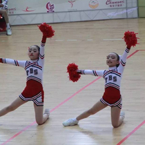 Professional custom La La exercise suit Competitive aerobics performance suit Public one-piece rhythmic gymnastics performance suit