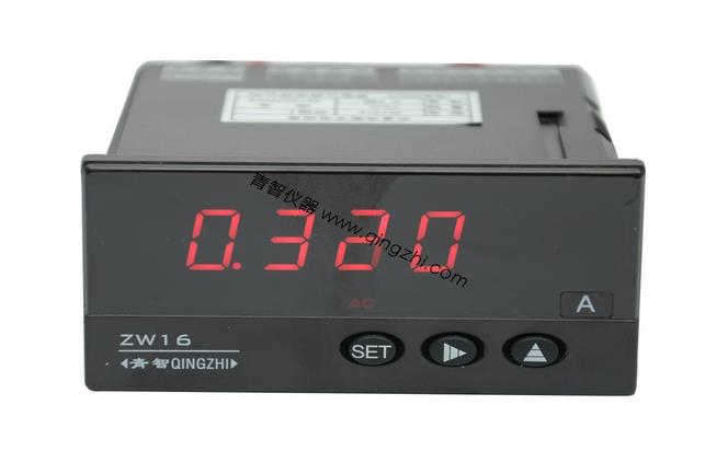 Qingzhi ZW1602 AC ammeter 0 5 level disk mounted power meter head digital display electrician meter spot