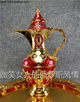 Russian R5 metal round wine jug small number duckbill Phnom Penh red mesh grain capacity 260 ml semi-catty