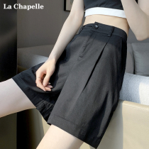 Lasciabel West Dress Wide-legged Shorts Woman 2022 Summer High waist Pants Loose Casual Display Slim Fit Slim Fit 50% Pants