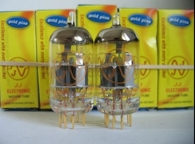 New Czech JJ E88CC 6922 ECC88 6N11 6DJ8 electronic tube gold feet