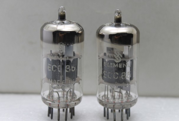 Import of the German Siemens ECC85 6N1 vacuum tube
