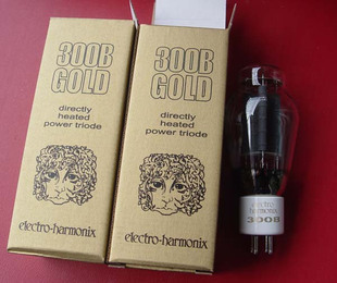 Russian EH 300B tube gold raster