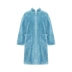 Áo khoác dài mùa thu và mùa đông của cô Mannifen Áo khoác flannel Độ dày mặc nhà 20320311 bộ đồ ngủ Bên ngoài ăn mặc