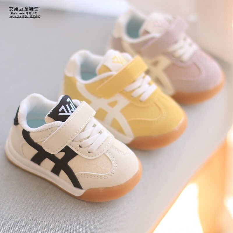 Spring and Autumn New Style Baby Girl Shoes Soft Sole Walking Shoes Toddler Sports Shoes 1-3 Years Old Boys' Forrest Gump Shoes Spring and Autumn New Style Baby Girl Shoes Soft Sole Walking Shoes Toddler Sports Shoes 1-3 Years Old Boys' Forrest Gump Shoes