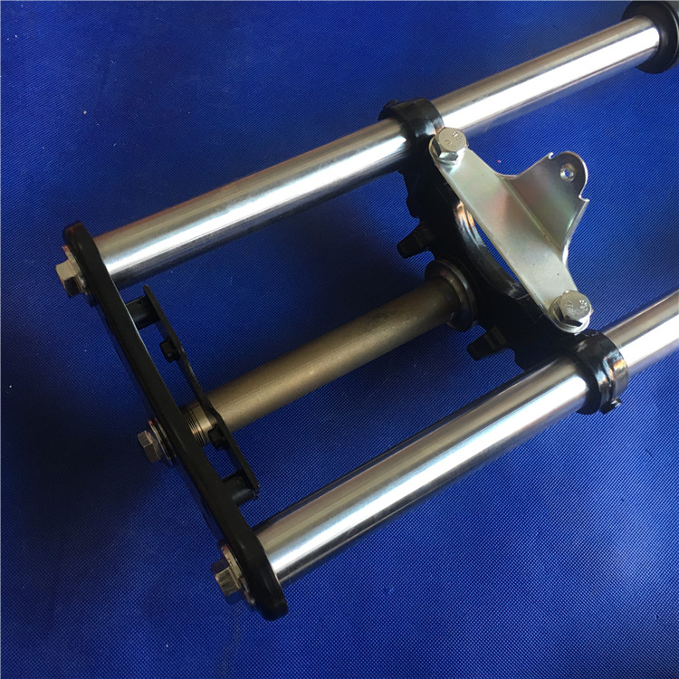 Đối với Suzuki Junchi GT125 QS125-5E 5H 5G màu đen giảm xóc trước - Xe máy Bumpers phuộc nhún sirius