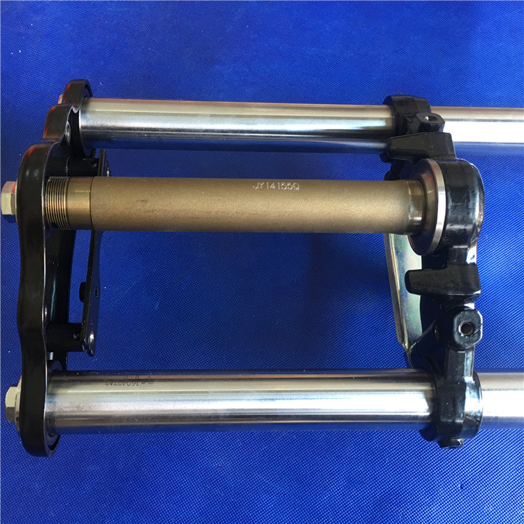 Đối với Suzuki Junchi GT125 QS125-5E 5H 5G màu đen giảm xóc trước - Xe máy Bumpers phuộc nhún sirius