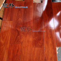 Fragrant fat wood bean pure solid wood flooring environmentally friendly and abrasion-proof sandalwood log red sandalwood A grade geothermal ground warm factory direct