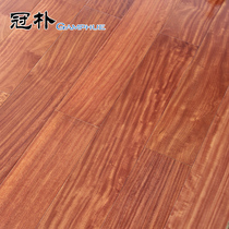 Fragrant Fat Wood Bean Bright Light Floor Red Sandalwood Matt Super Abrasion Resistant Multilayer Solid Wood Composite Customized Ground Warm Log Color