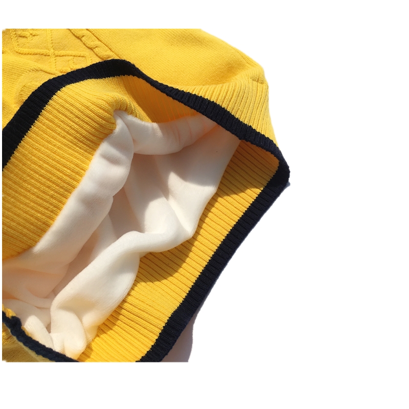 Áo len trẻ em vest vest cộng nhung dày 2018 mới cho bé mùa đông sợi cotton áo khoác cho bé