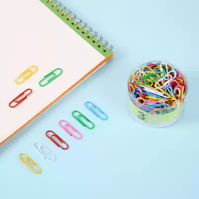 Chenguang stationery No. 3 color package reprint needle 160 candy clip clip clip clip needle U line needle bookmark 91698