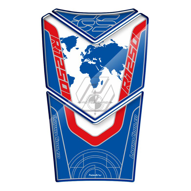 Suitable for BMW Waterbird R1250GS ADV 2019-2020 new fuel tank sticker anti-collision strip film fishbone sticker